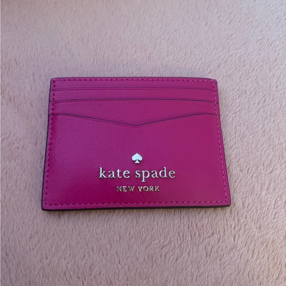 Kate Spade Fuchsia Card Holder